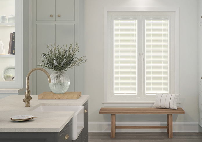 Purity, Satin Snow White - Clip Fit Venetian Blind - Image 6